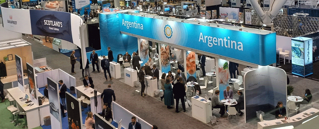 “MAR ARGENTINO, salvaje y austral” acompañó a la industria pesquera argentina en la Seafood Expo North America